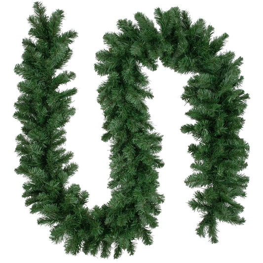 9' X 10" Unlit Colorado Spruce Artificial Christmas Garland