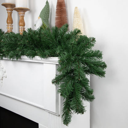 9' X 10" Unlit Colorado Spruce Artificial Christmas Garland